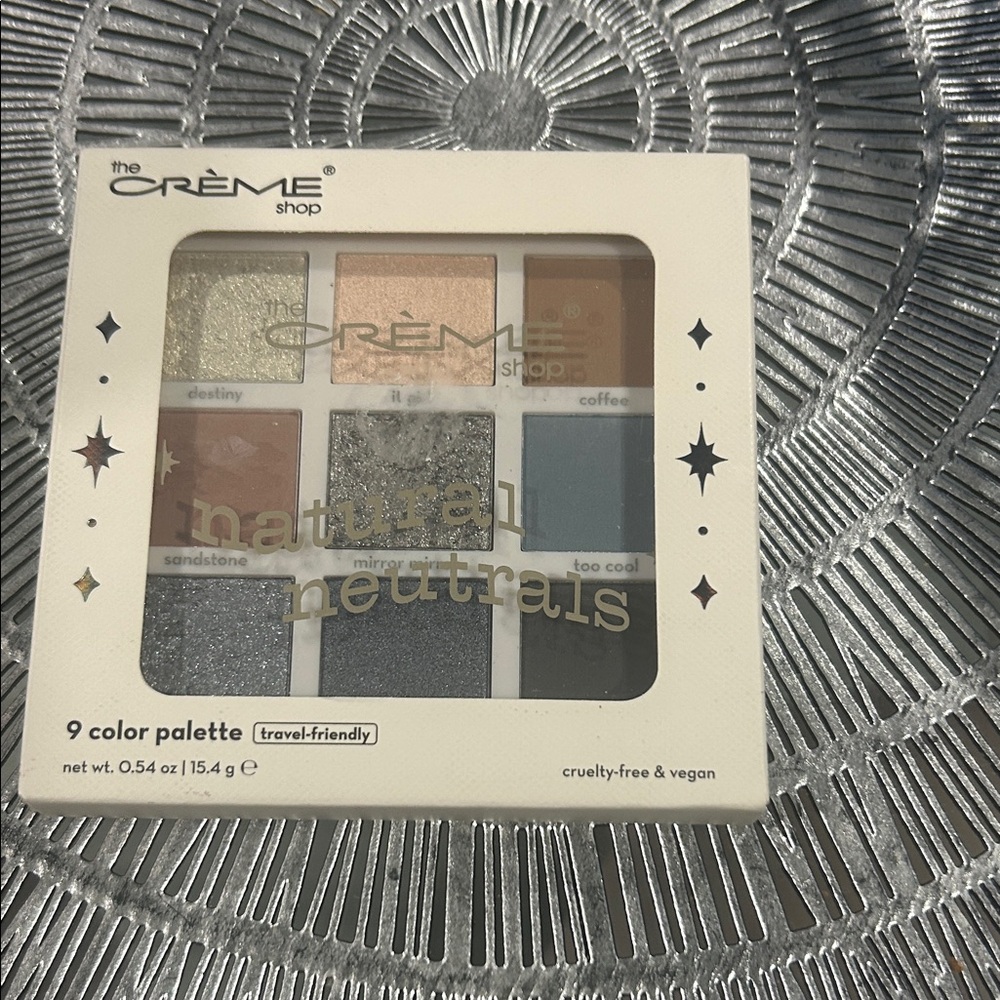 The Crème Shop Natural Neutrals Eyeshadow Palette